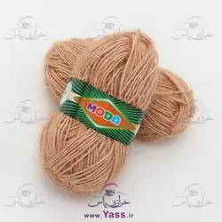 کاموا سوزنی کرم نسکافه ای