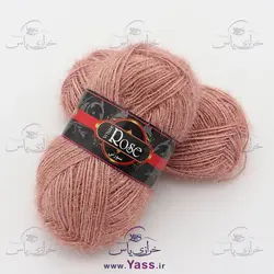 کاموا سوزنی شکلاتی روشن