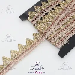 نوار ملیله کاری شاین دار حرارتی رزگلد دالبر هندی