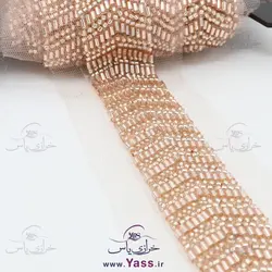 نوار ملیله دوزی طرح فلش رزگلد