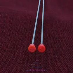 دو میل بافتنی استیل سایز 2.5
