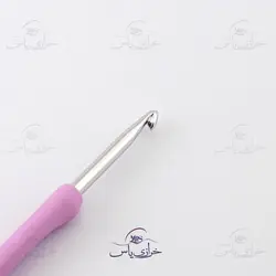میل قلاب بافتنی تولیپ ژاپن سایز 5 دسته صورتی