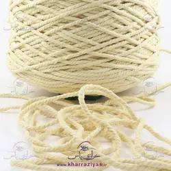 نخ مکرومه کتان تابیده 4 میل نباتی (کیلویی)