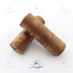 نخ قلاب بافی شماره 6 قهوه ای روشن