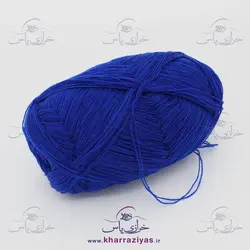 کاموا لادن دو نخ آبی کاربنی