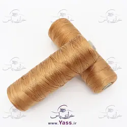 نخ قلاب بافی شماره 6 عسلی