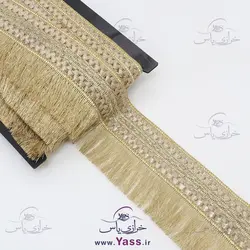 نوار لمه طلایی روشن ریشه دار هندی