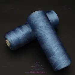 نخ قلاب بافی شماره 6 آبی 1