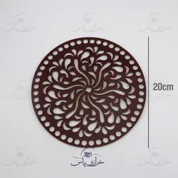 کفی تریکو بافی پلکسی رنگ قهوه ای طرح 2 – 20 سانت