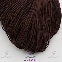 نخ مکرومه سه سوزن قهوه ای روشن (مکرومه 3 سوزن - کیلویی)