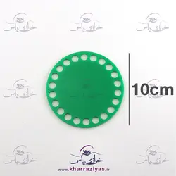 کفی تریکو بافی پلکسی 10 سانت سبز