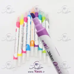 پک 10 رنگ ماژیک خیاطی حرارتی و پاکن دار