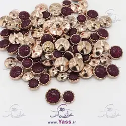 دکمه تخفیفی طرحدار بنفش (200 عددی)