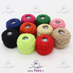 پک نخ عمامه 10 رنگ ساده (10 عددی)