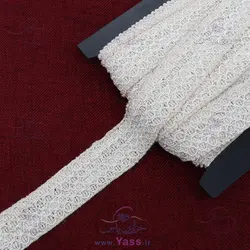 نوار قلاب بافی 3.5 سانت کرم