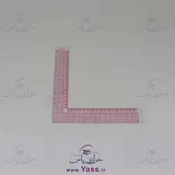 پک 19 عددی خط کش خیاطی ژله ای