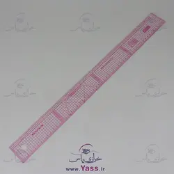 پک 19 عددی خط کش خیاطی ژله ای