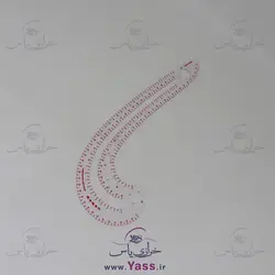 پک 19 عددی خط کش خیاطی ژله ای