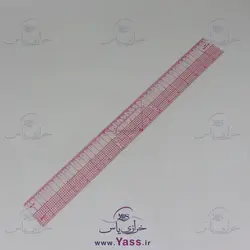 پک 19 عددی خط کش خیاطی ژله ای