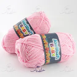 کاموا اکریل بافت baby صورتی