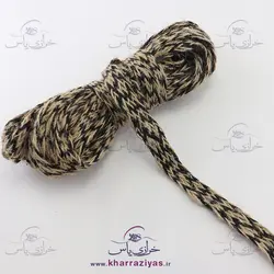 نوار کنفی مشکی اسپرت عرض 1/5 سانت (توپ 10 متری)