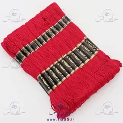 پک 24 عددی نخ گلدوزی و کوبلن دوزی آلبالویی