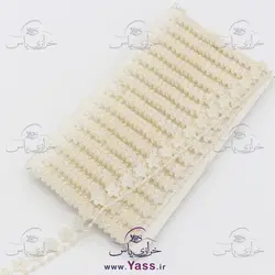 نوار طرح نگین گل نباتی (توپ 10 یاردی)