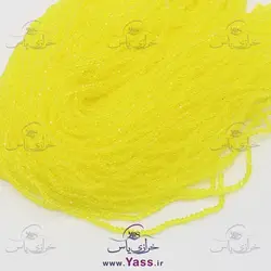 کریستال تراش سایز 4 زرد شفاف