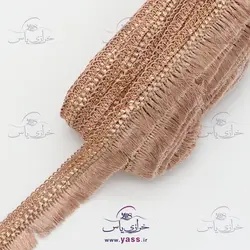 نوار ریشه دار لمه رزگلد هندی 3 سانت