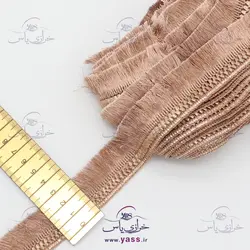 نوار ریشه دار لمه رزگلد هندی 3 سانت