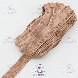 نوار ریشه دار لمه رزگلد هندی 3 سانت