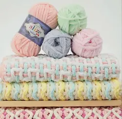 کاموا مخمل ترک آلیز ولوتو (Alize Velluto) کد 02