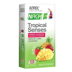 خرید کاندوم سوپر نازک میوه های گرمسیری کدکس بسته ۱۲ عددی | خجالت نکش