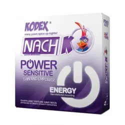 خرید آنلاین کاندوم پاور بی اکتیو ناچ کدکس مدل Nach Kodex Power Be Active بسته 3 عددی | خجالت نکش