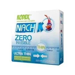 خرید آنلاین کاندوم کدکس مدل Zero Invisible بسته 3 عددی | خجالت نکش