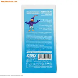 کاندوم ناچ کدکس مدل Red LARGO بسته 12 عددی + 7 روز ضمانت بازگشت وجه