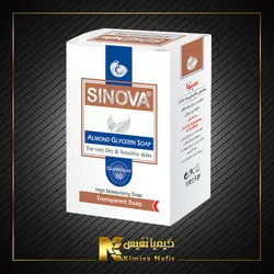 صابون گلیسیرین بادام سینوا