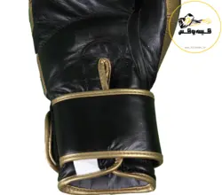 دستکش بوکس چرم  پاکستانی ونوم مشکی