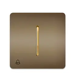 شاسی زنگ آسیا کریستال بژ طلایی