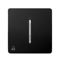 شاسی زنگ آسیا کریستال مشکی نقره ای