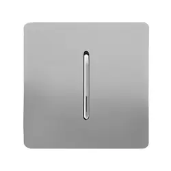 کلید تک پل آسیا کریستال نقره ای نقره ای