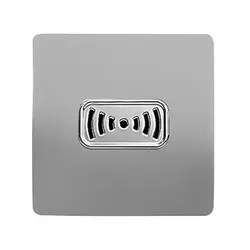 زنگ بیزر آسیا کریستال نقره ای نقره ای