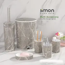 ست سطل وفرچه ماربل