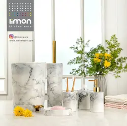 ست سطل وفرچه ماربل