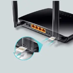 مودم روتر 4G LTE بیسیم و دوباند AC1200 تی پی لینک