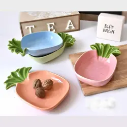 ظرف طرح آناناس سرامیکی تخت