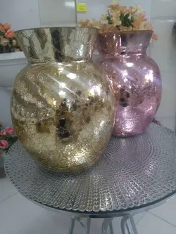 گلدان آبگز صدف