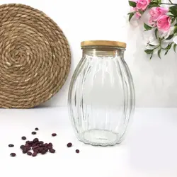 بانکه طرح کدو درب چوبی