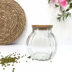 بانکه طرح کدو درب چوبی سایز3