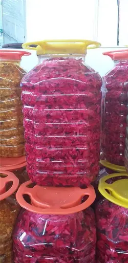 ظرف جار ۱۰ کیلویی درب فلکه ای